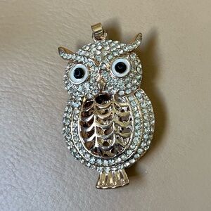 Owl necklace pendant